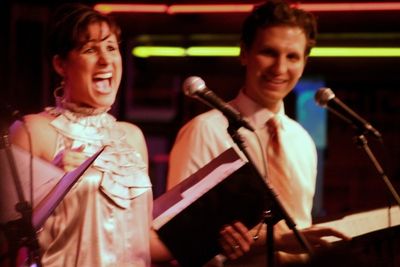 Stephanie J. Block and Sebastian Arcelus Photo