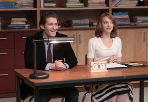 Matthew Morrison and Jayma Mays @ BroadwayWorld Matthew Morrison and Jayma Mays Photo