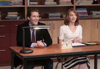 Matthew Morrison and Jayma Mays Photo