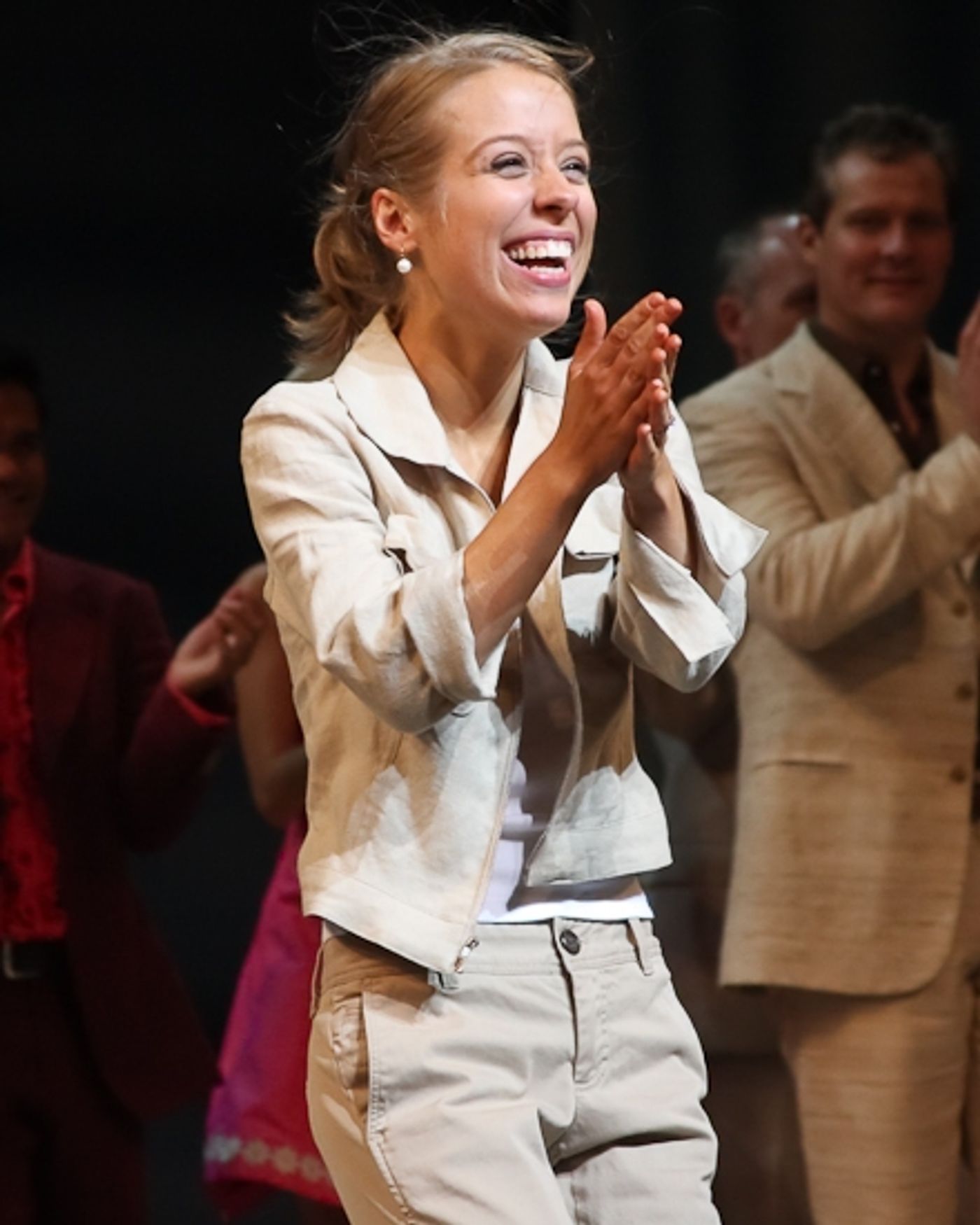 Photo Coverage: Beth Leavel and the New MAMMA MIA! Cast Take A Bow!  Image