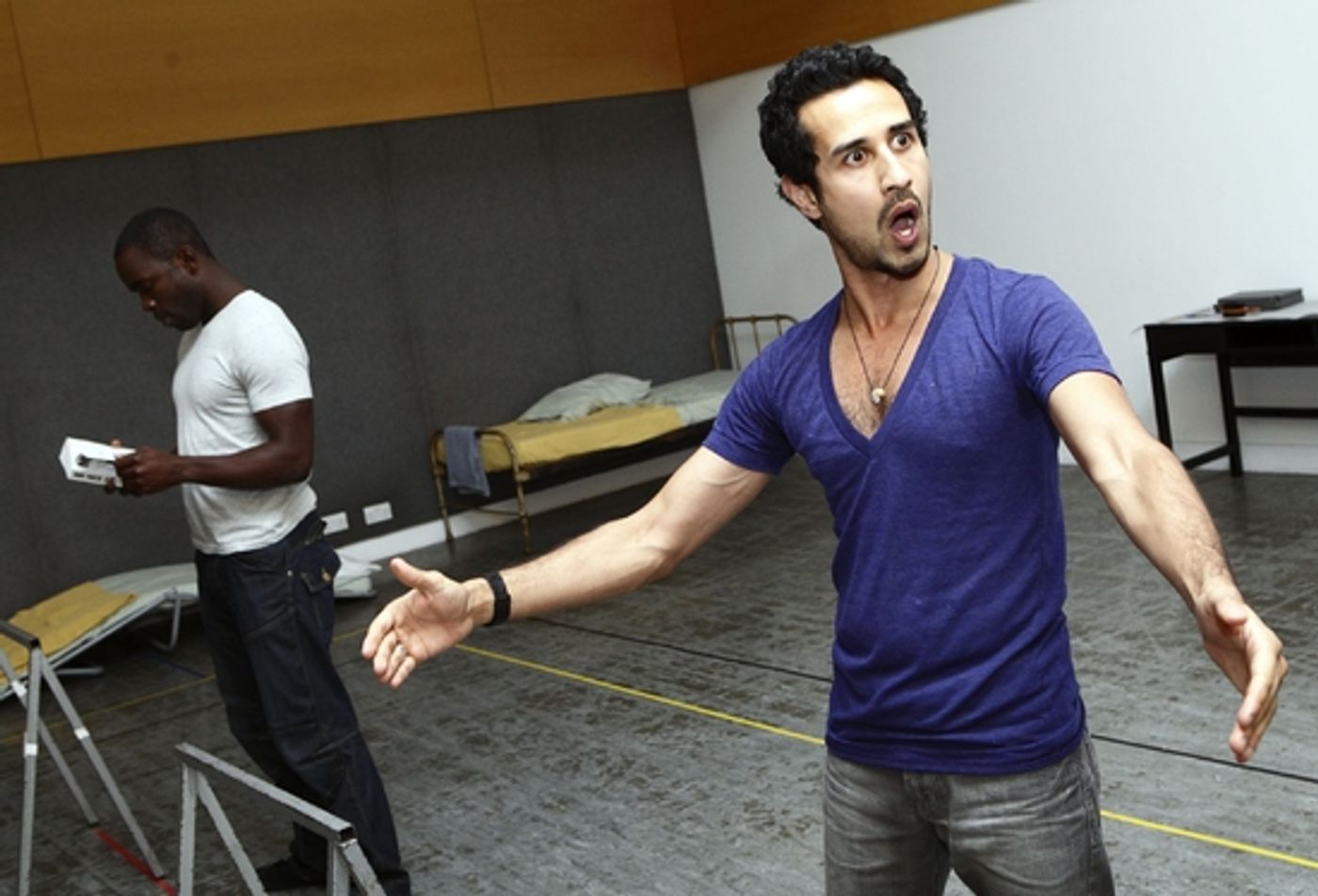 Photo Flash: CATEGORY B Rehearsal, Opens Tricycle's 