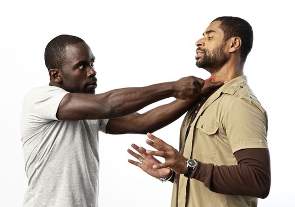 Jimmy Akingbola & Karl Collins Photo