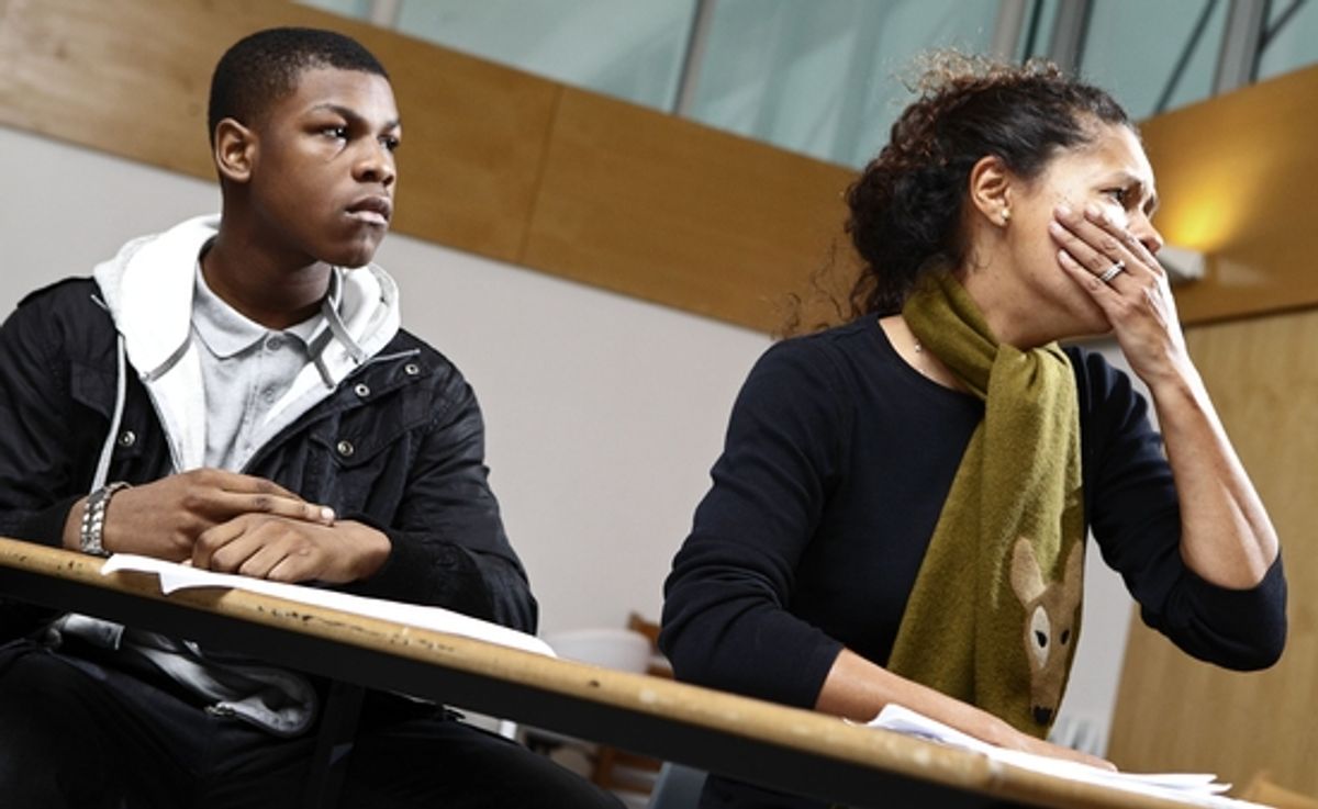 John Boyega and Jaye Griffiths at 