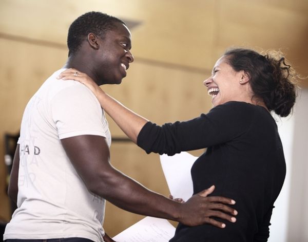 Kobna Holdbrook-Smith and Jaye Griffiths Photo