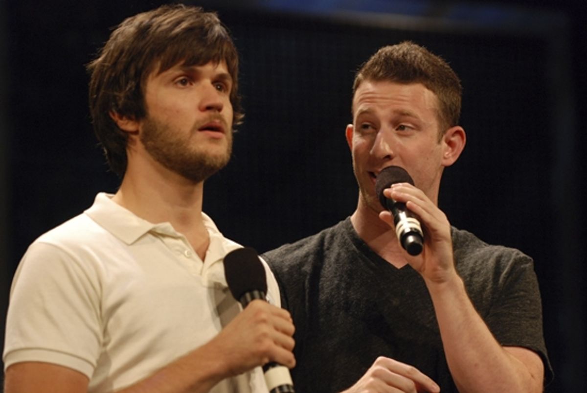 Doug Kreeger and Nick Blaemire at NYMF 2009 - Music Preview