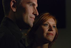 Daniel Reichard and Megan Sikora Photo