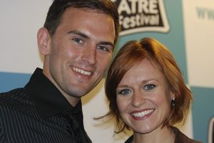 Daniel Reichard and Megan Sikora Photo