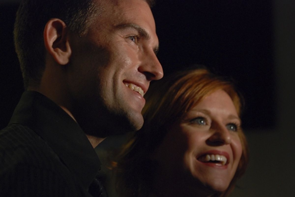 Daniel Reichard and Megan Sikora at NYMF 2009 - Music Preview