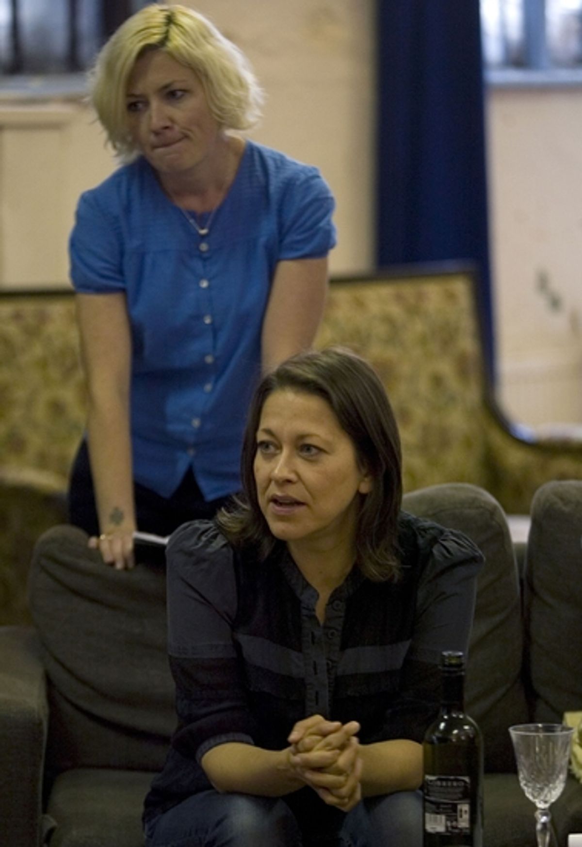 Kate Ashfield and Nicola Walker at 