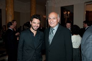 Dominic Cooper and Michael Kahn Photo