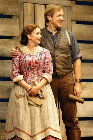 Melissa Gilbert and Steve Blanchard @ BroadwayWorld Melissa Gilbert and Steve Blanchard Photo