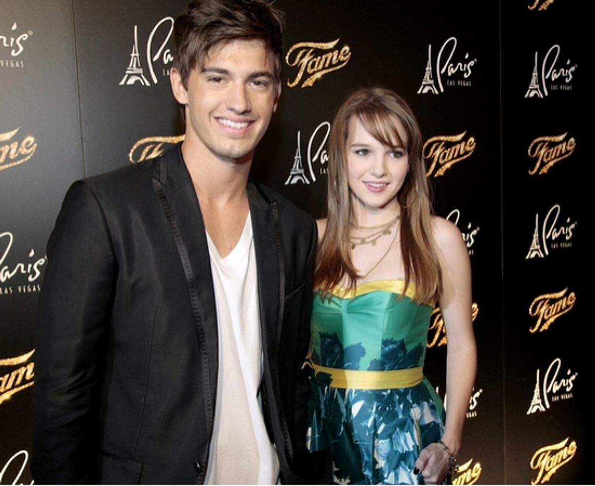 Asher Book and Kay Panabaker at 