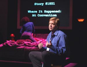 Scott Cordes (front) with Lauretta Pope and Keenan Manuel Ramos (back) Photo