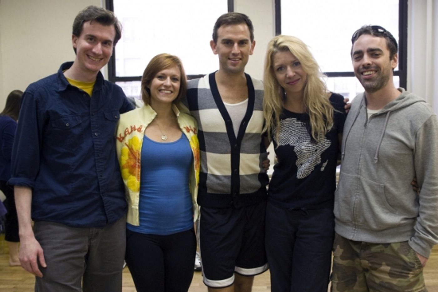 Photo Flash:  NYMF's THE HAPPY EMBALMER Rehearsals  Image