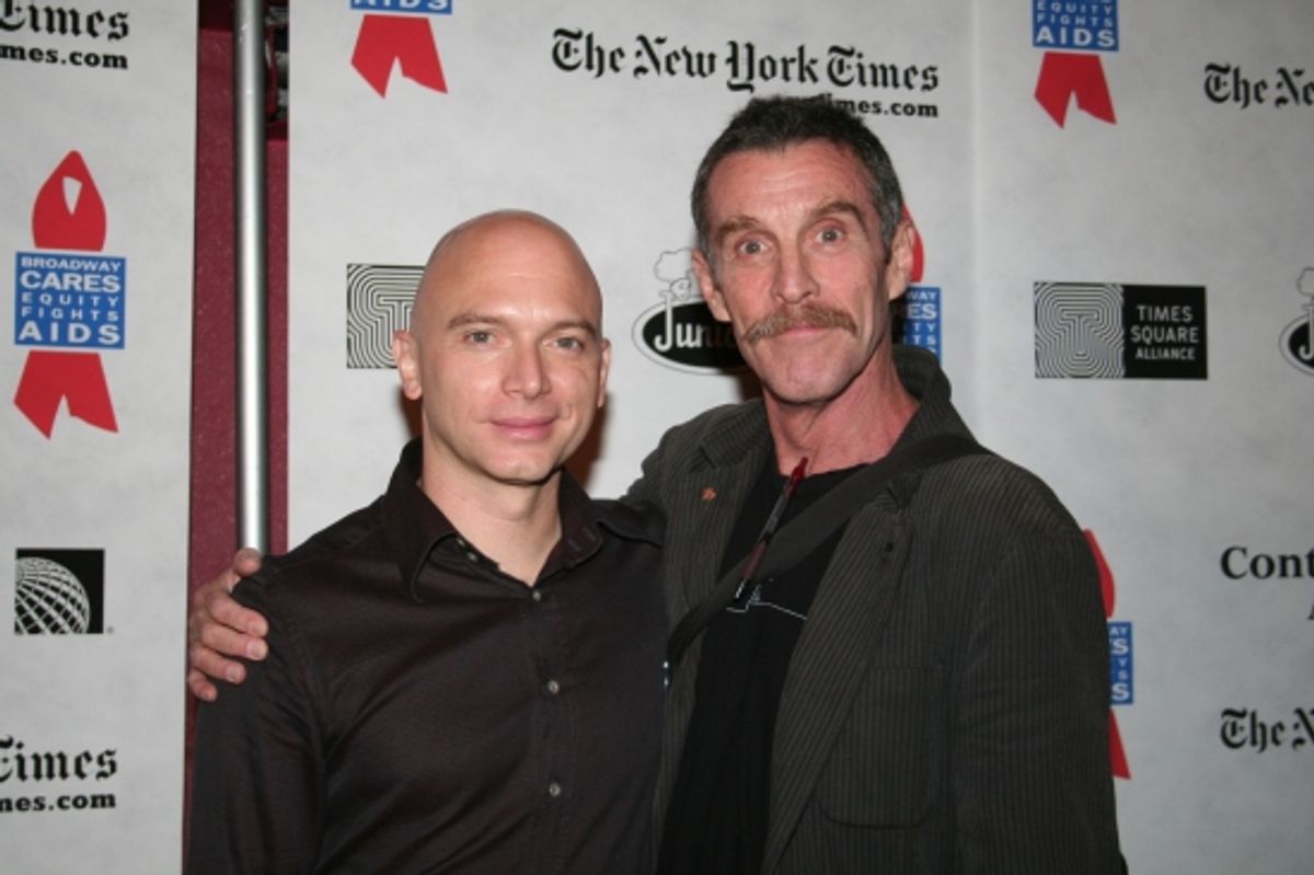 Michael Cerveris and John Glover at 