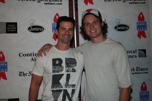Dominic Nolfi and Jonathan Groff @ BroadwayWorld Dominic Nolfi and Jonathan Groff Photo