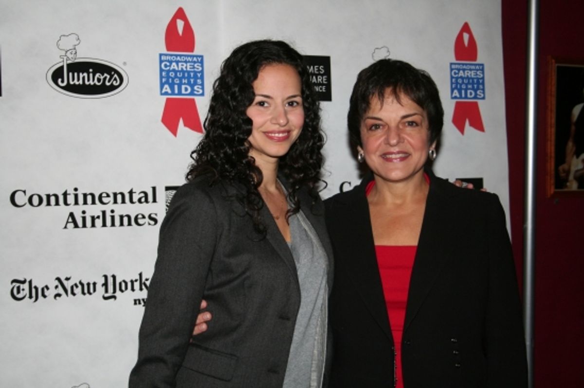 Mandy Gonzalez and Priscilla Lopez at 