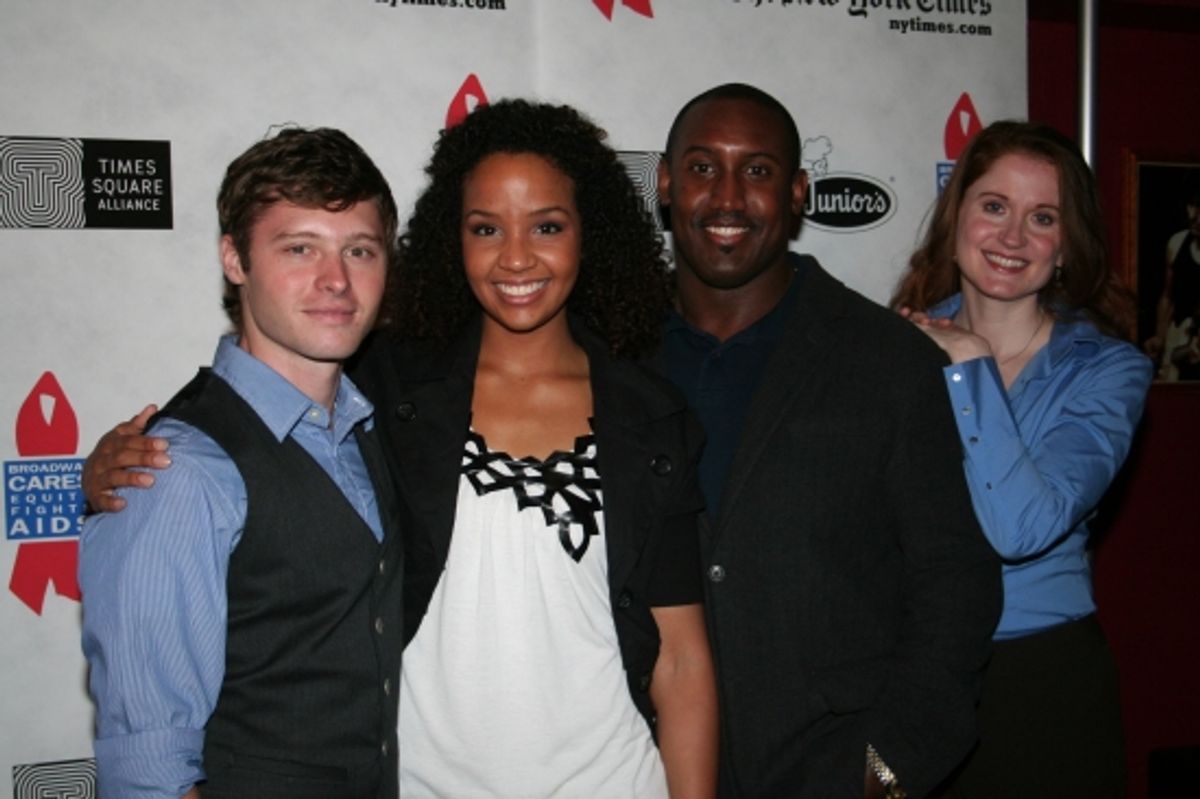 Bobby Steggert, Stephanie Umoh, Quentin Earl Darrington and Christiane Noll at 