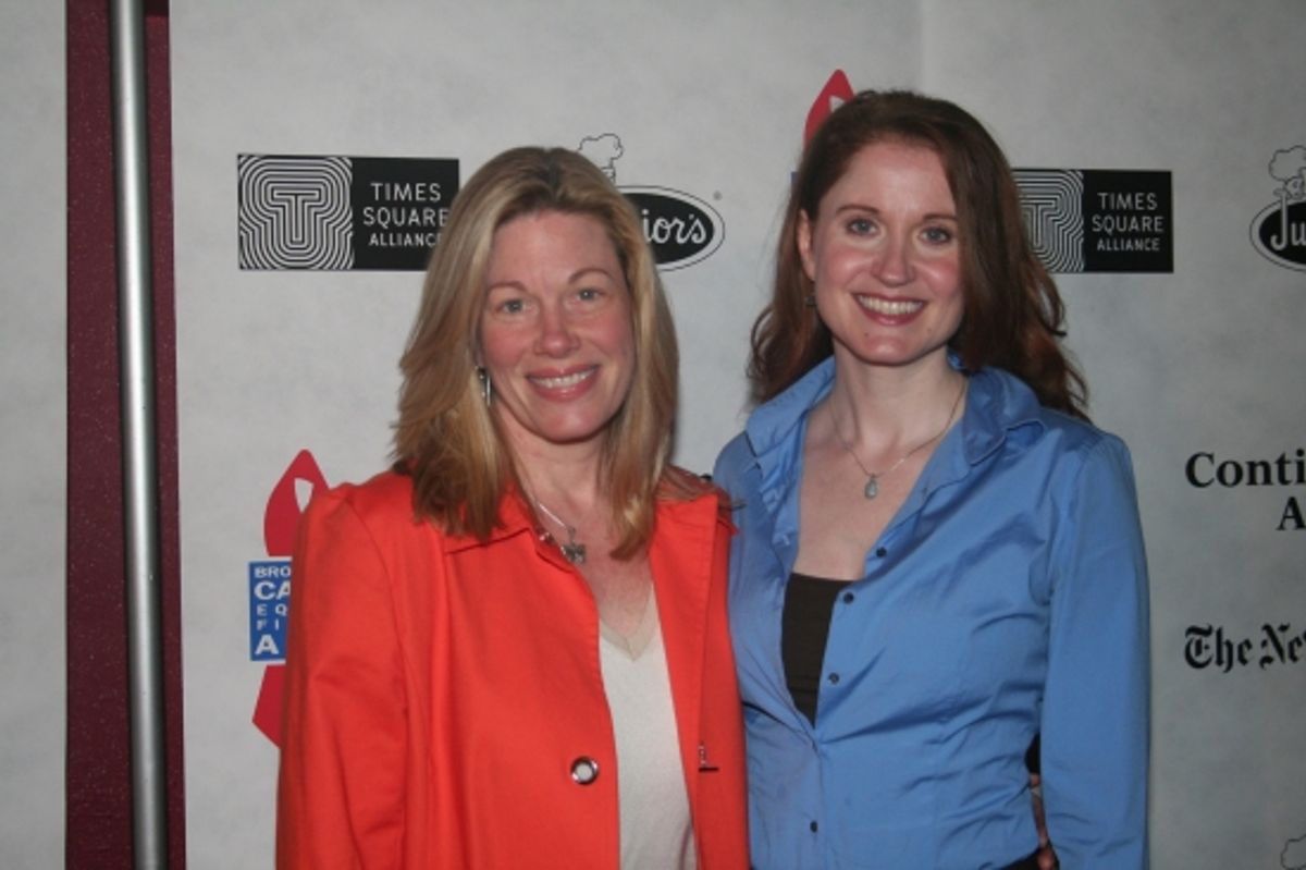 Marin Mazzie and Christiane Noll at 