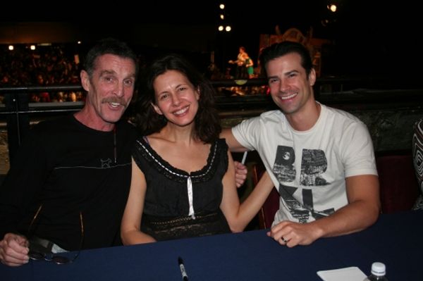 John Glover, Jessica Hetch and Dominic Nolfi Photo
