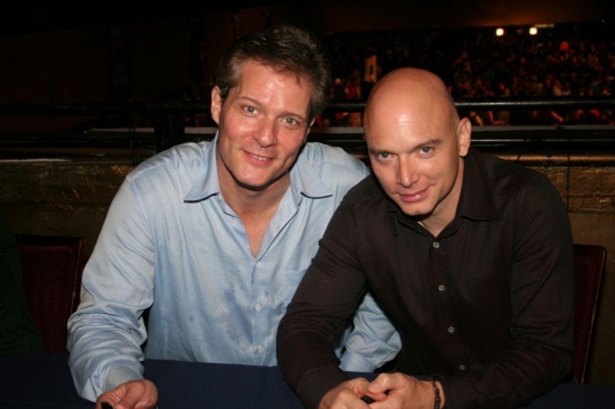 David Andrew MacDonald and Michael Cerveris at 