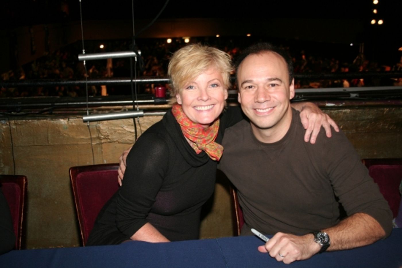 Photo Coverage: 23rd Annual Broadway Flea Market & Grand Auction  - Celebrity Tables  Image