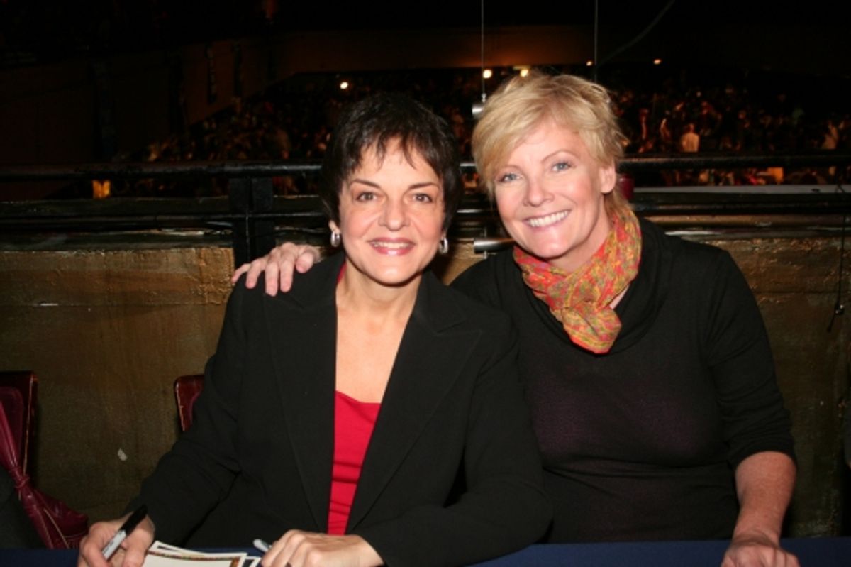 Priscilla Lopez and Ellen Dolan at 