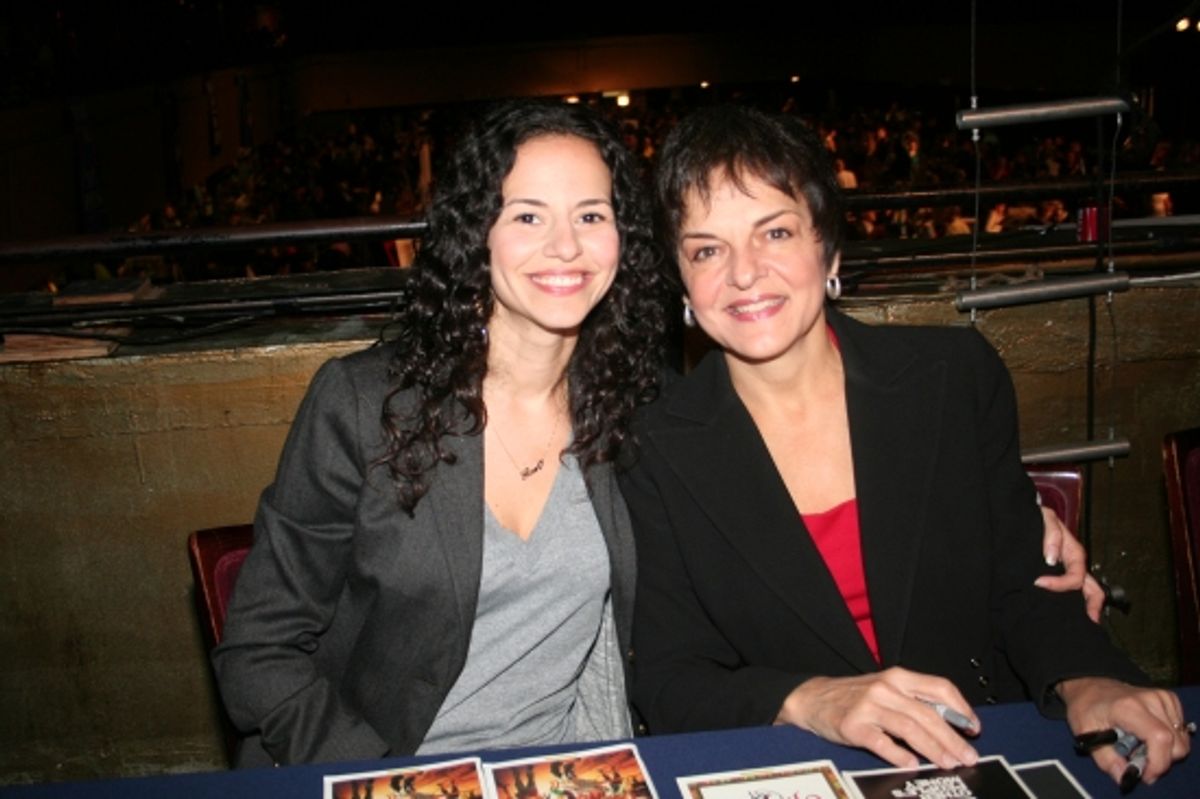 Mandy Gonzalez and Priscilla Lopez at 