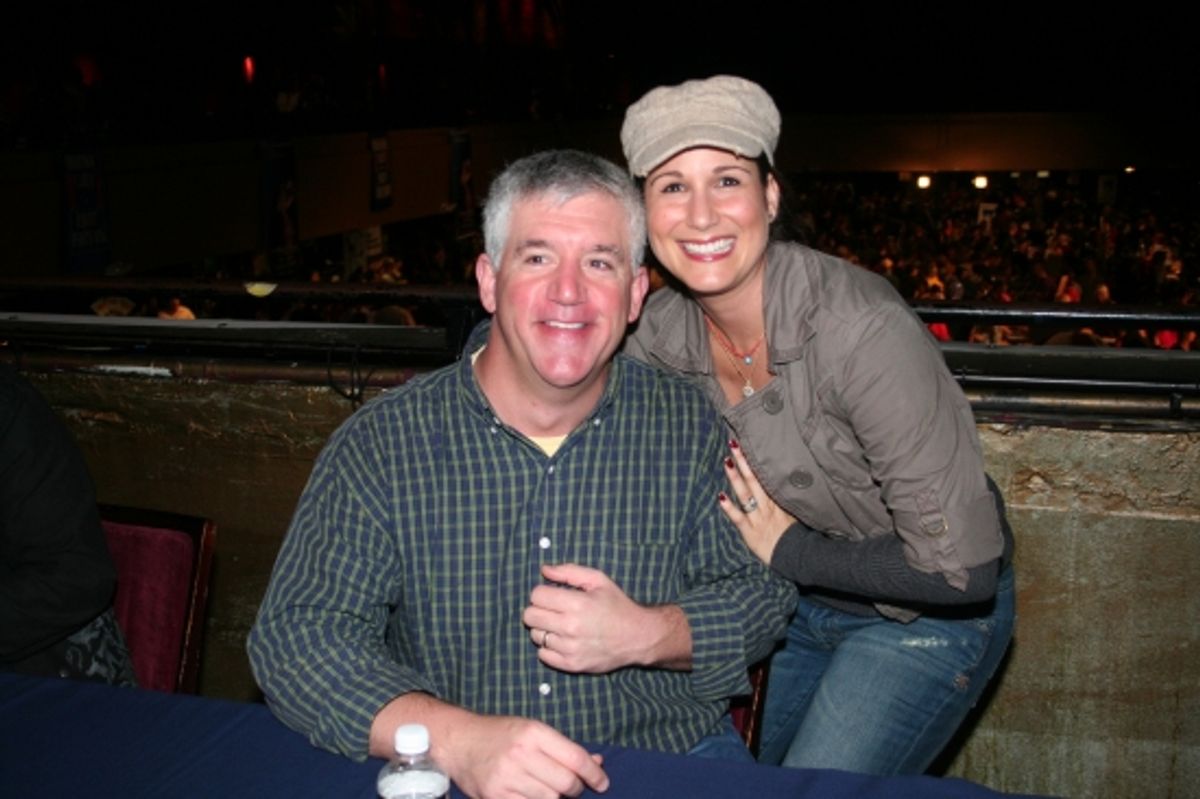 Gregory Jbara and Stephanie J. Block at 