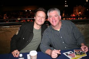 Will Chase and Gregory Jbara @ BroadwayWorld Will Chase and Gregory Jbara Photo