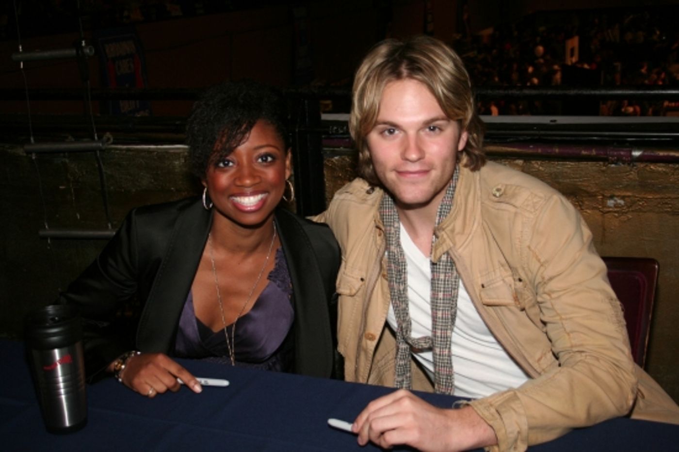 Photo Coverage: 23rd Annual Broadway Flea Market & Grand Auction  - Celebrity Tables  Image