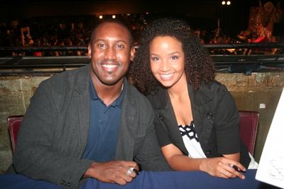 Quentin Earl Darrington and Stephanie Umoh Photo