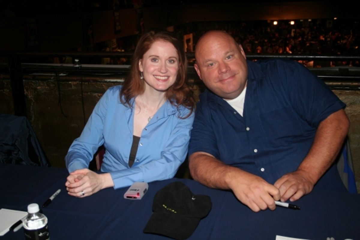 Christiane Noll and Kevin Chamberlin at 