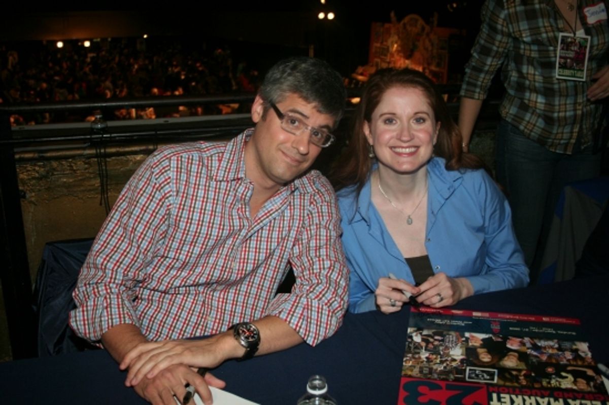 Mo Rocca and Christiane Noll at 