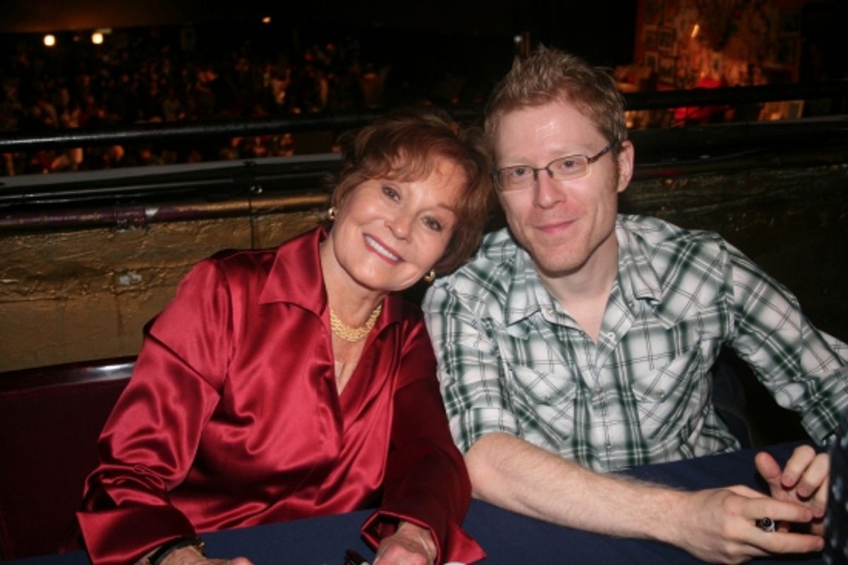 Marj Dusay and Anthony Rapp at 