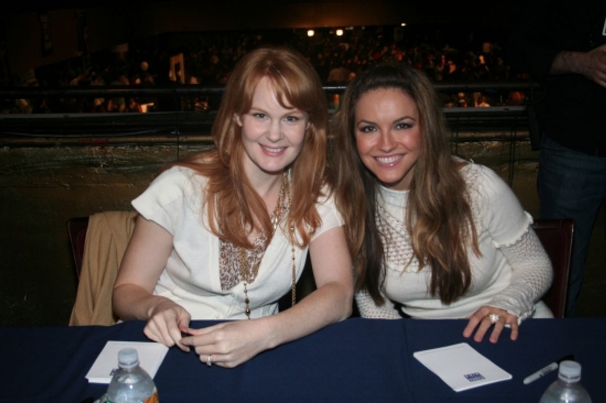 Kate Balwin and Chrishell Stause at 