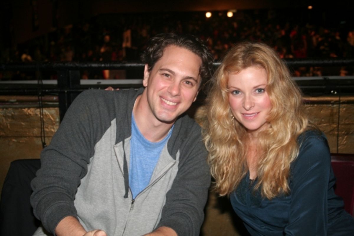 Thomas Sadoski and Cady McClain at 