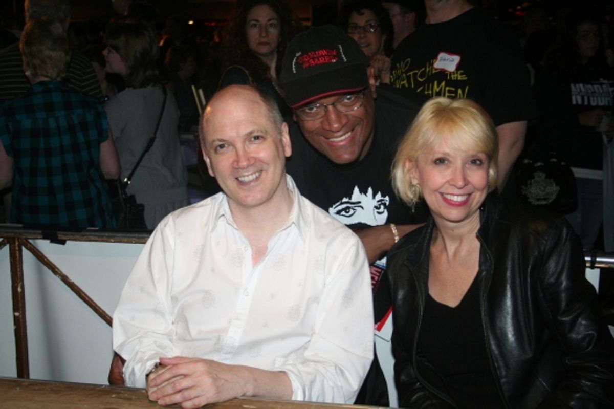 Charles Busch, Kevin Joseph (Flotilla DeBarge) and Julie Halston  at 