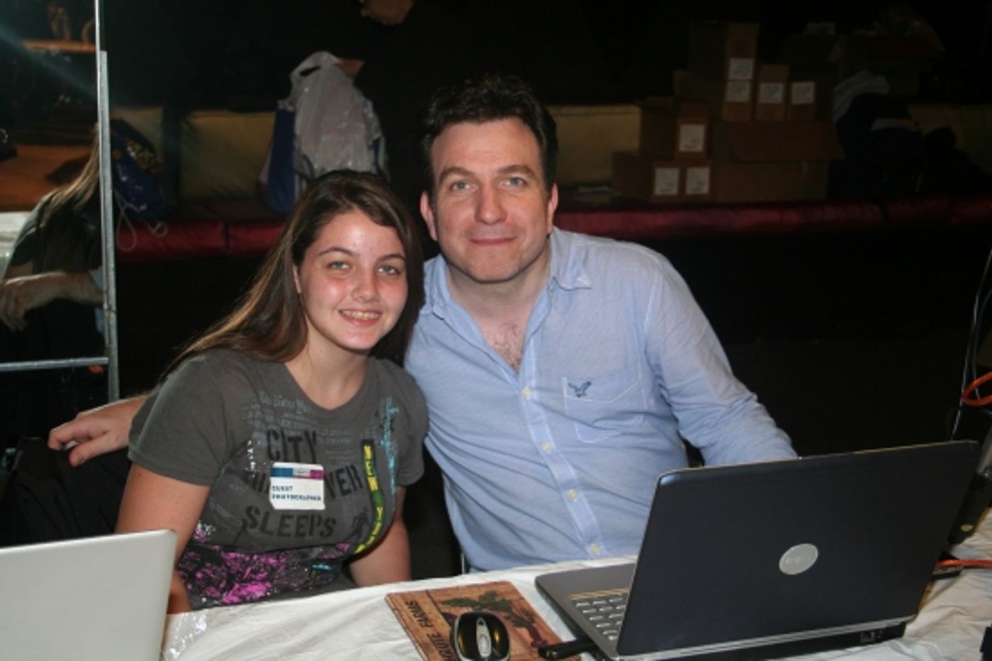 Photo Coverage: 23rd Annual Broadway Flea Market & Grand Auction  - Celebrity Tables  Image