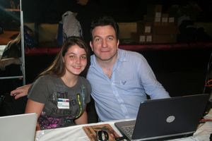 Reina Croce and Eddie Varley @ BroadwayWorld Reina Croce and Eddie Varley Photo