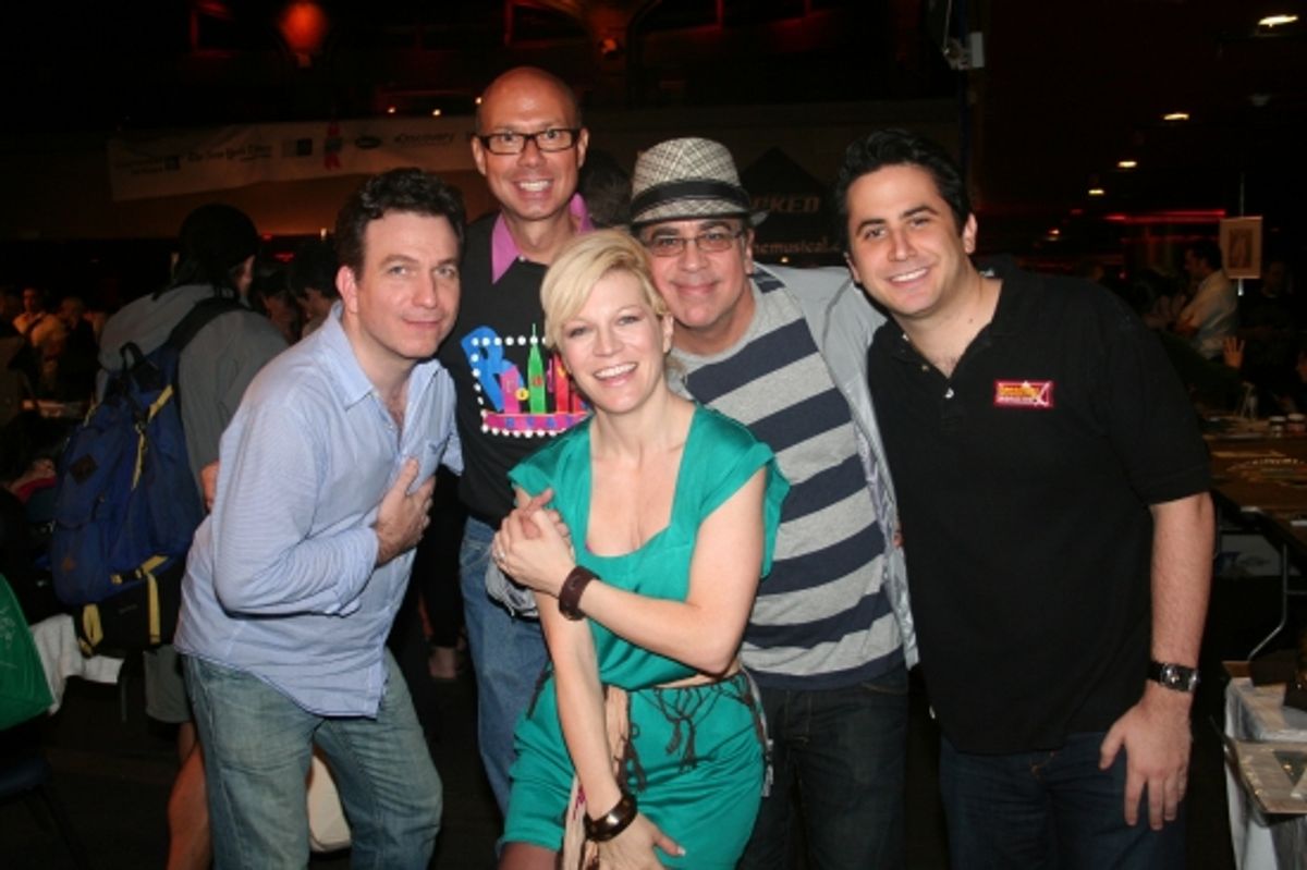 Eddie Varley, Richard Ridge, Felicia Finley, Richard Jay-Alexander and Robert Diamond at 