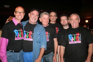 "Broadway Beat" Richard Ridge, Bradshaw Smith, John Scoullar, Sidney Meyer, Jonathan  Photo