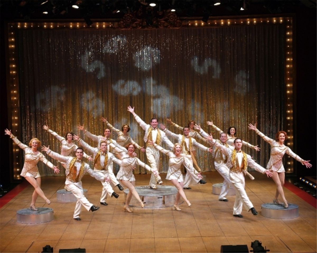 Todd Lattimore (center) and Cast of 42nd Street at 