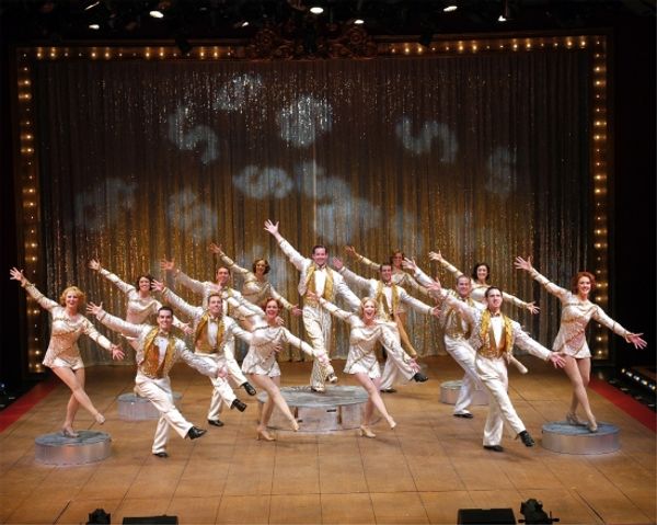 Todd Lattimore (center) and Cast of 42nd Street Photo