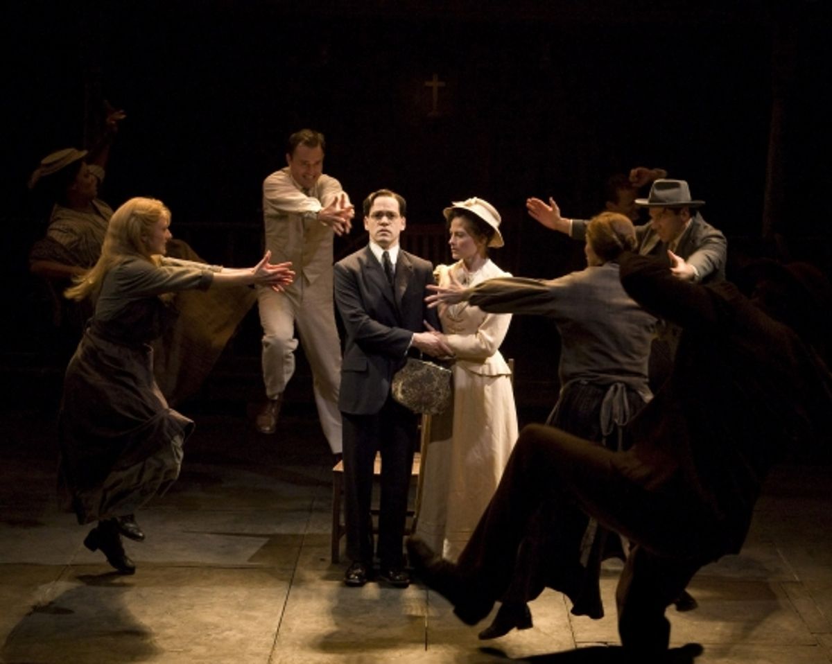 T.R. Knight and Lara Pulver at 