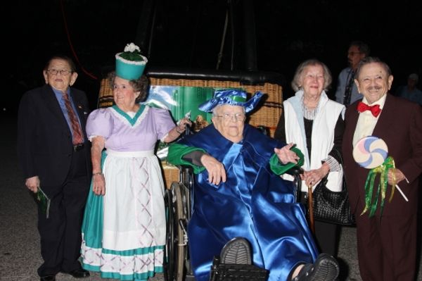 Jerry Maren, Margaret Pellegrini, Meinhardt Raabe, Ruth Robinson Duccini and Karl Slo Photo