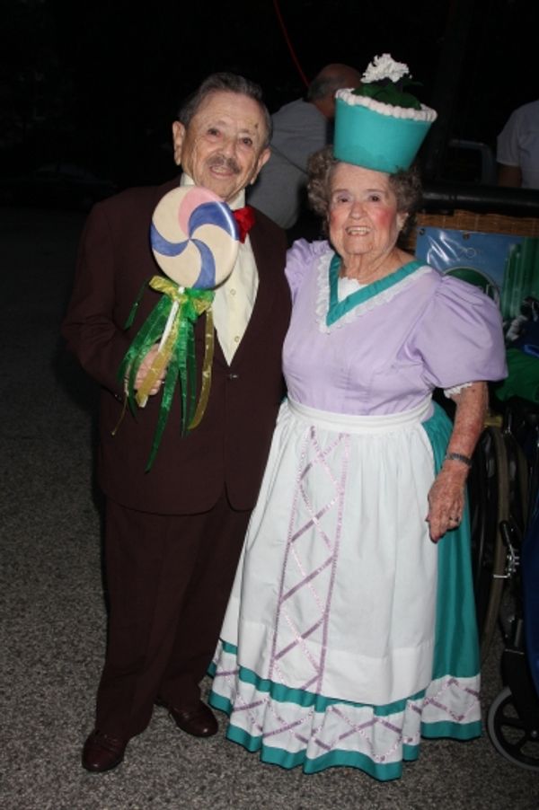 Jerry Maren and Margaret Pellegrini Photo