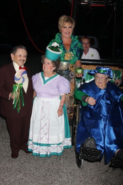 Lorna Luft, Jerry Maren, Margaret Pellegrini, Meinhardt Raabe Photo