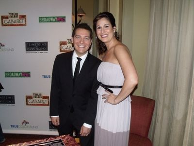 Michael Feinstein and Stephanie J. Block Photo