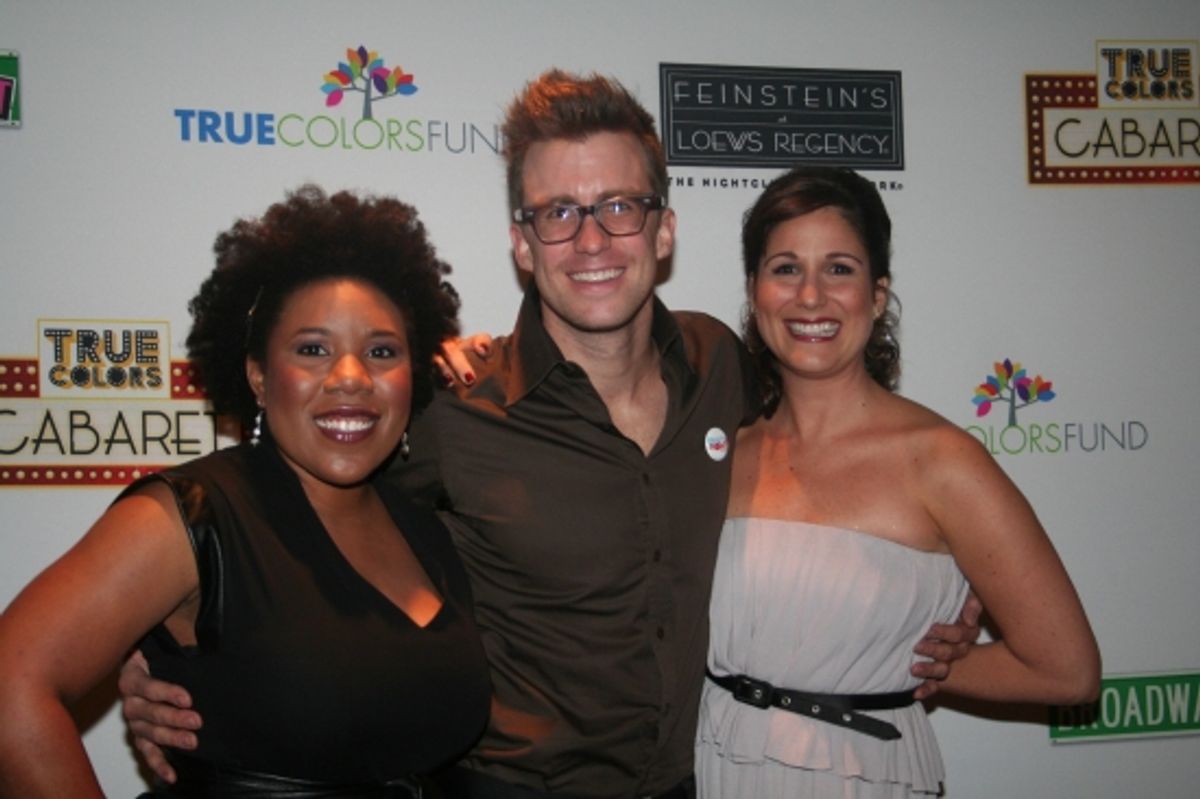 Melinda Doolittle, Gavin Creel and Stephanie J. Block at 